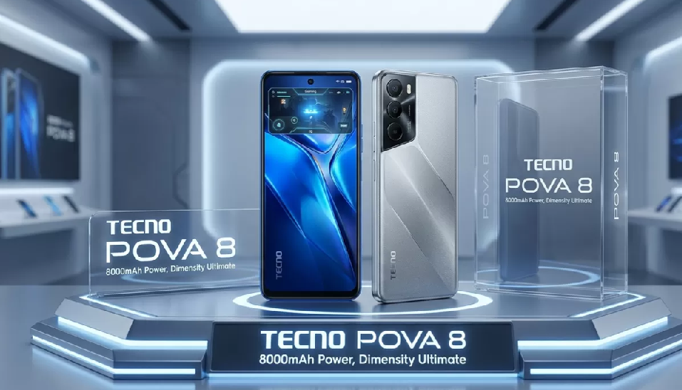 Tecno Pova 8 5G Resmi Meluncur, Bawa Baterai 8.000 mAh dan Layar 144Hz! Siap Masuk Indonesia?