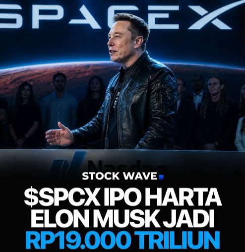 Elon Musk Resmi Cetak Sejarah, Jadi Triliuner Pertama di Dunia Setelah SpaceX IPO