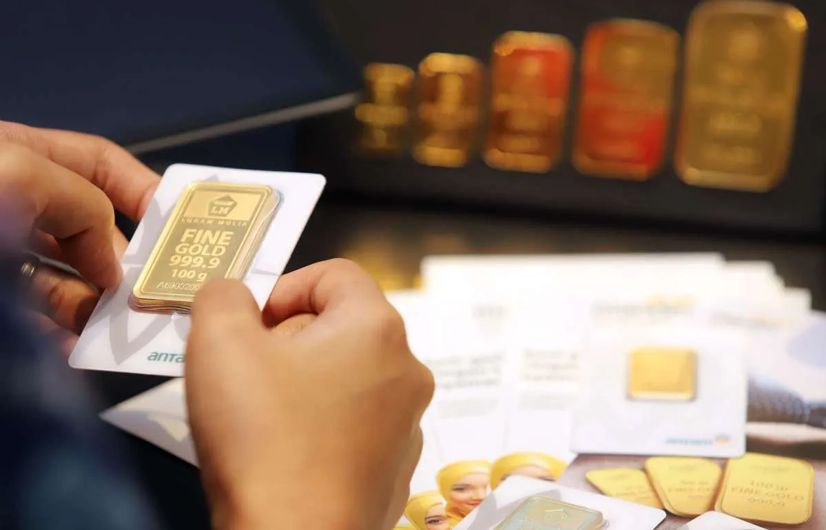 Harga Emas Antam Terpeleset Lagi, Kesempatan Emas Buat yang Mau Mulai Investasi