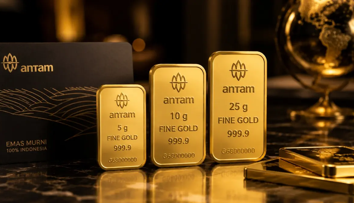 Harga Emas Antam Hari Ini Turun Lagi! Investor Wajib Tahu Selisih Buyback yang Kini Tembus Rp250 Ribu per Gram
