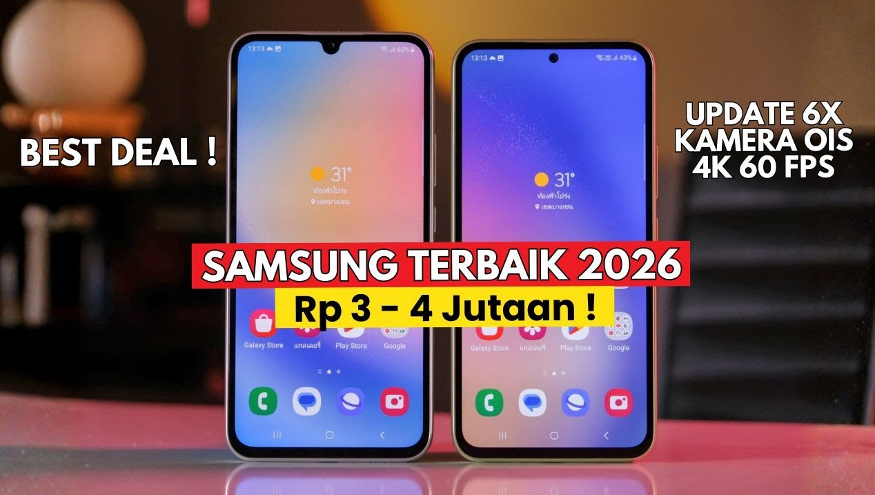 20 HP Samsung Terbaru 2026: Spesifikasi Lengkap, Harga, dan Rekomendasi Terbaik