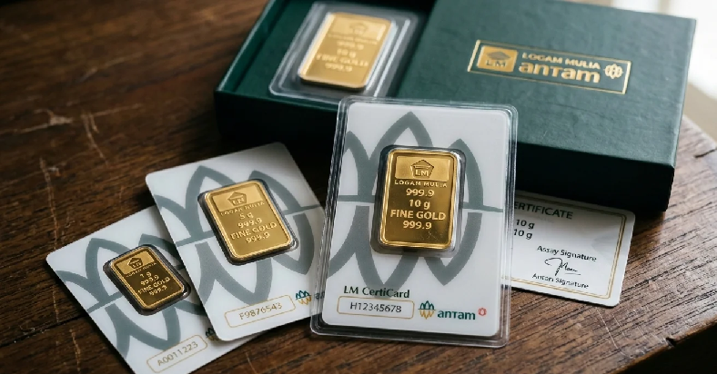 Harga Emas Antam Hari Ini Turun! Simak Daftar Lengkap Harga Pecahan per 4 Agustus 2026