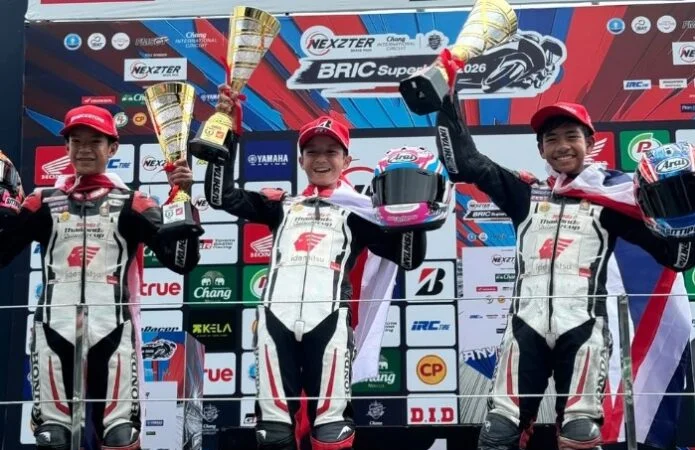 Abimanyu Menggila di Thailand! Pebalap Muda Astra Honda Sapu Bersih Dua Kemenangan