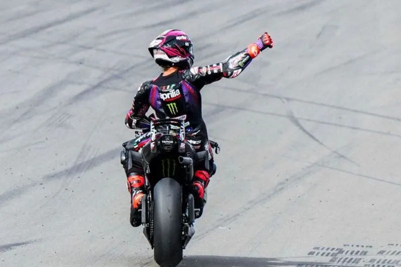 Jorge Martin Tak Terbendung! Kuasai Sprint MotoGP Inggris 2026, Marc Marquez Terlempar ke Posisi 9