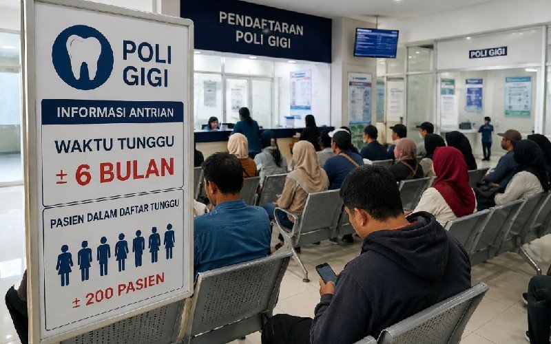 Antrean Dokter Gigi di Rumah Sakit Subang Bikin Warga Geleng Kepala, Ada yang Harus Menunggu hingga 6 Bulan