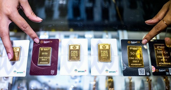 Antam Gold Price Drops Again by IDR 25 Thousand, Now IDR 2.6 Million per Gram
