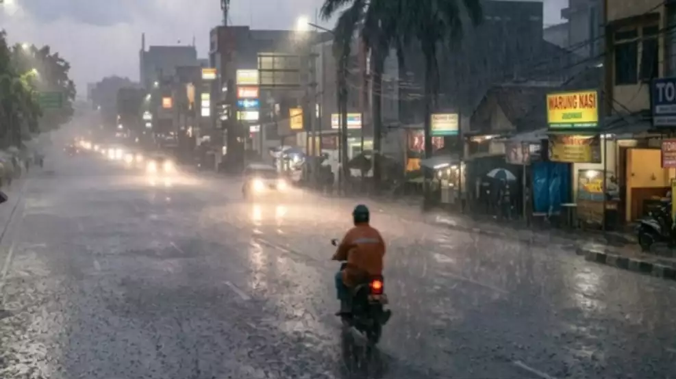BMKG Releases List of Areas with the Potential for Heavy Rain and Strong Winds Monday 14 September 2026
