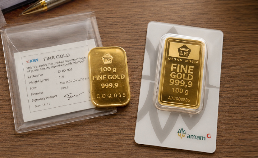 Today's Antam Gold Price Drops Again, Reaching IDR 2.59 Million per Gram
