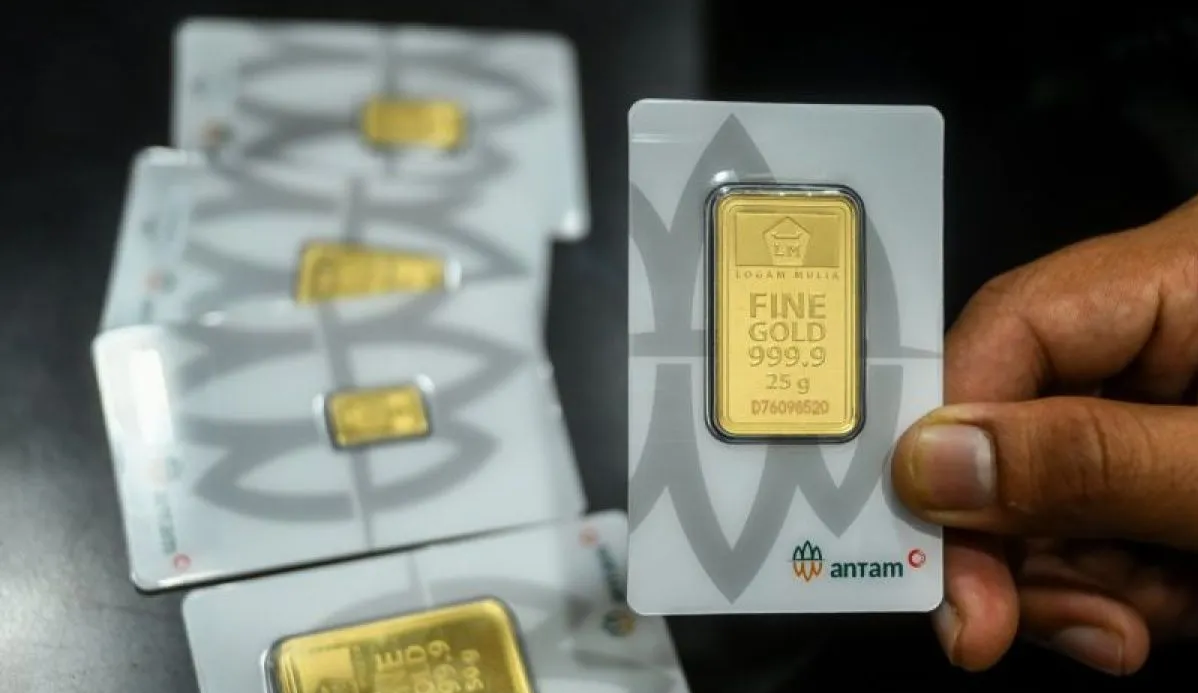 Harga Emas Antam Hari Ini Turun Lagi, Menjadi Segini per Gram