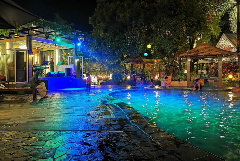 Not just a waterfall, this tourist attraction in Subang has a warm water pool