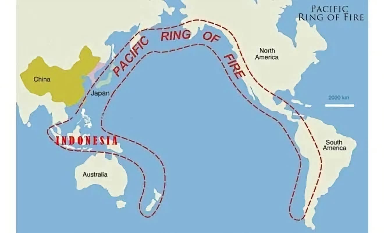 The Pacific Ring of Fire Wriggles, A Series of Earthquakes Shakes a Number of Countries, including the M7.7 Flores Earthquake